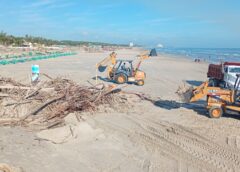 Playa Miramar vuelve a lucir limpia en orden y segura: Erasmo González
