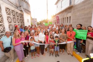 Entrega Mónica Villarreal obras por más de 7.3 millones de pesos en beneficio de familias de la colonia Luis Donaldo Colosio